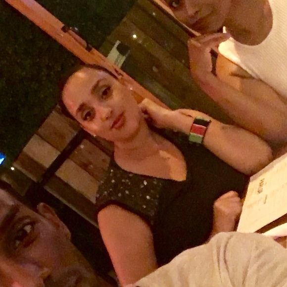 Marine blue sparkly top - Picture 7 of 7